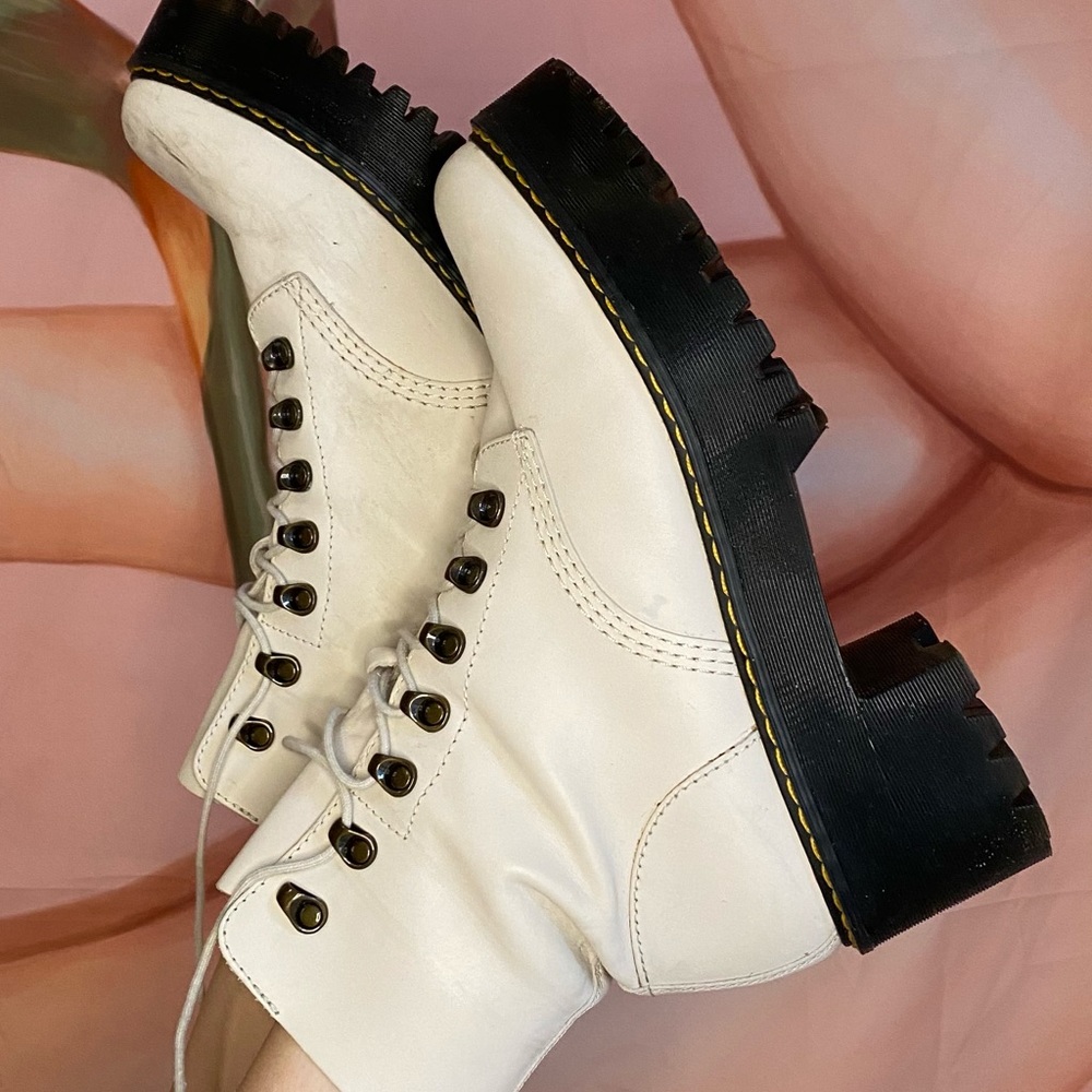 Free People x Dr. Martens Hiking Boots